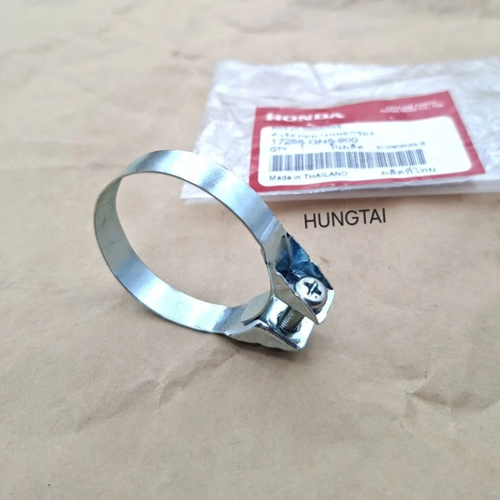 Vòng xiết cổ hút, co lọc gió xe DREAM, WAVE... zin Honda Thái 17255-GN5-900 - Ảnh 5