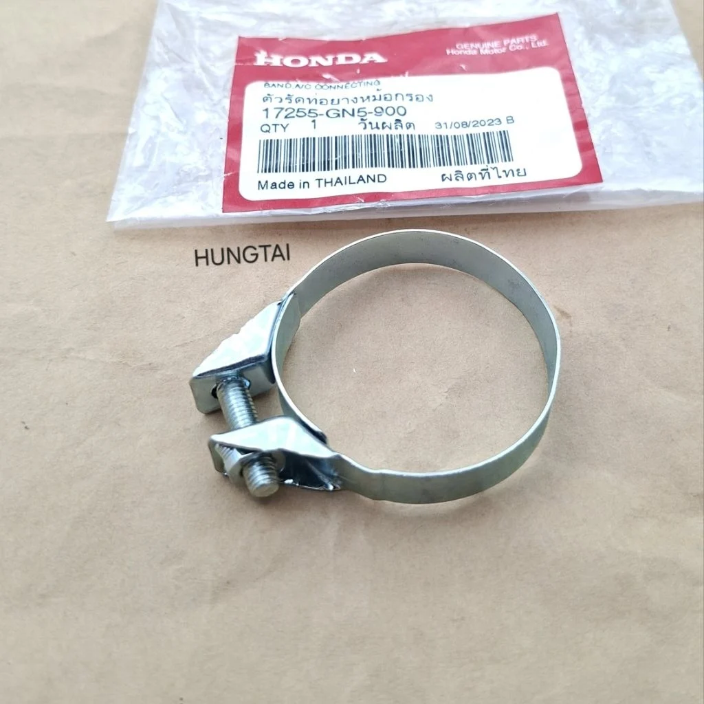 Vòng xiết cổ hút, co lọc gió xe DREAM, WAVE... zin Honda Thái 17255-GN5-900