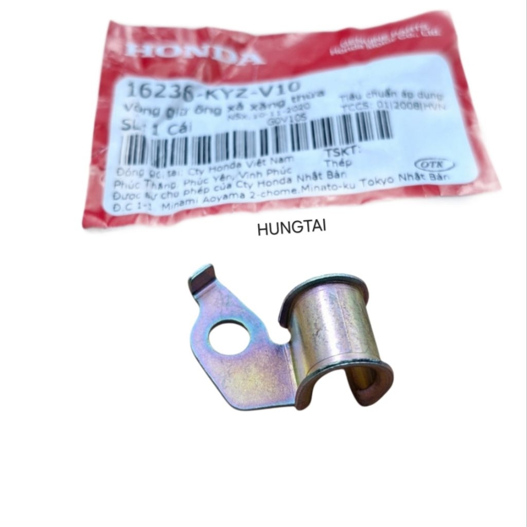 Pass đỡ ống xã xăng dư xe FUTURE MẬP 125... zin Honda 16236-KYZ-V10 - Ảnh 2