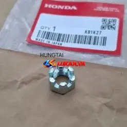 Ốc, tán đùm cốt bánh xe CUB... 10mm khía rảnh