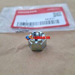 Ốc, tán đùm cốt bánh xe CUB.... 8mm cao khía rảnh