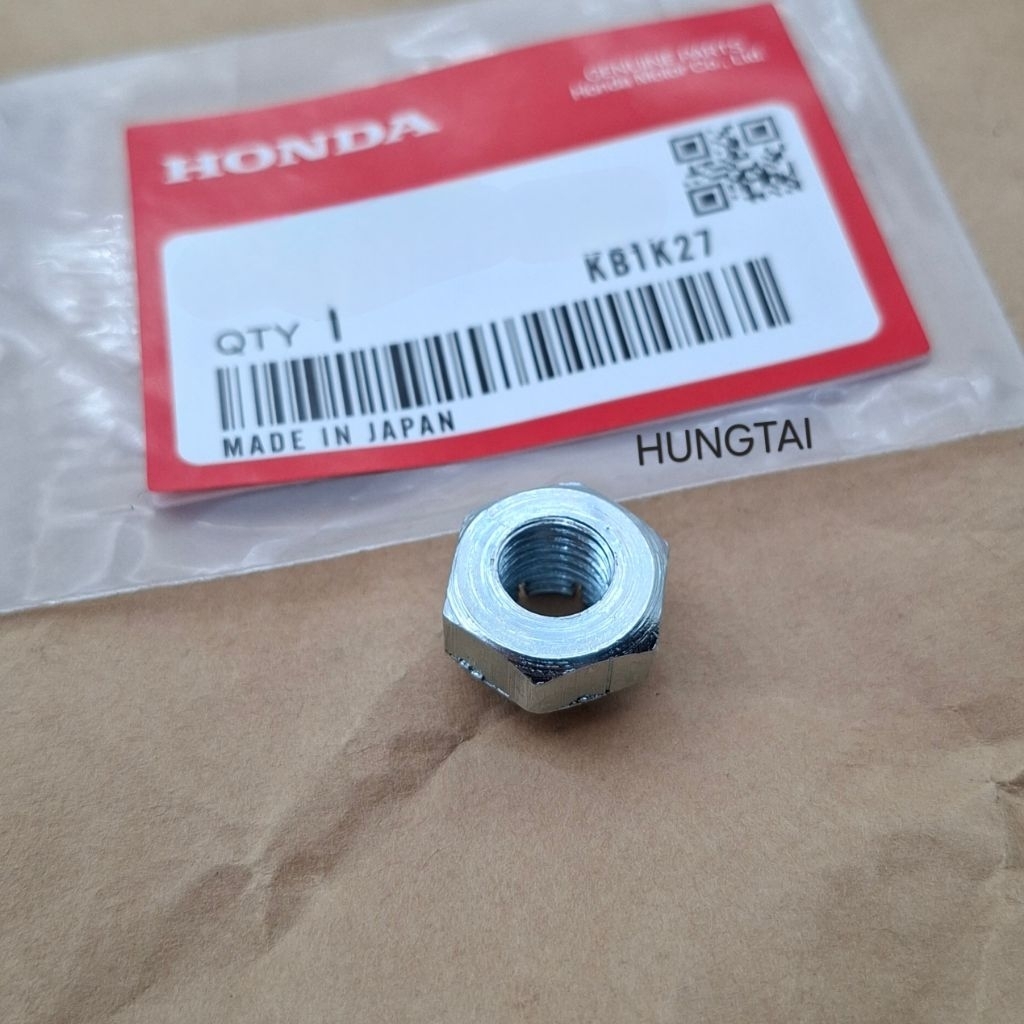 Ốc, tán đùm cốt bánh xe CUB.... 8mm tròn khía rảnh - Ảnh 4