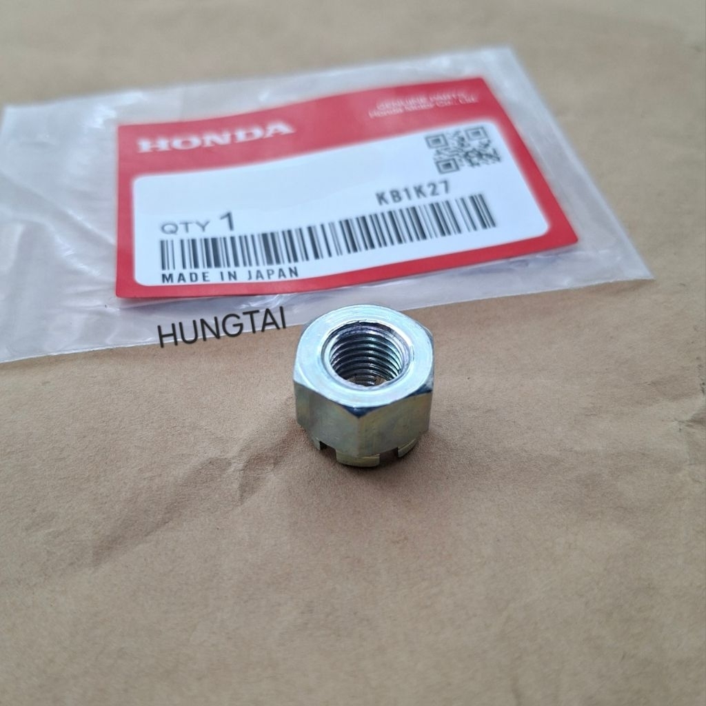 Ốc, tán đùm cốt bánh xe CUB.... 8mm cao khía rảnh - Ảnh 4