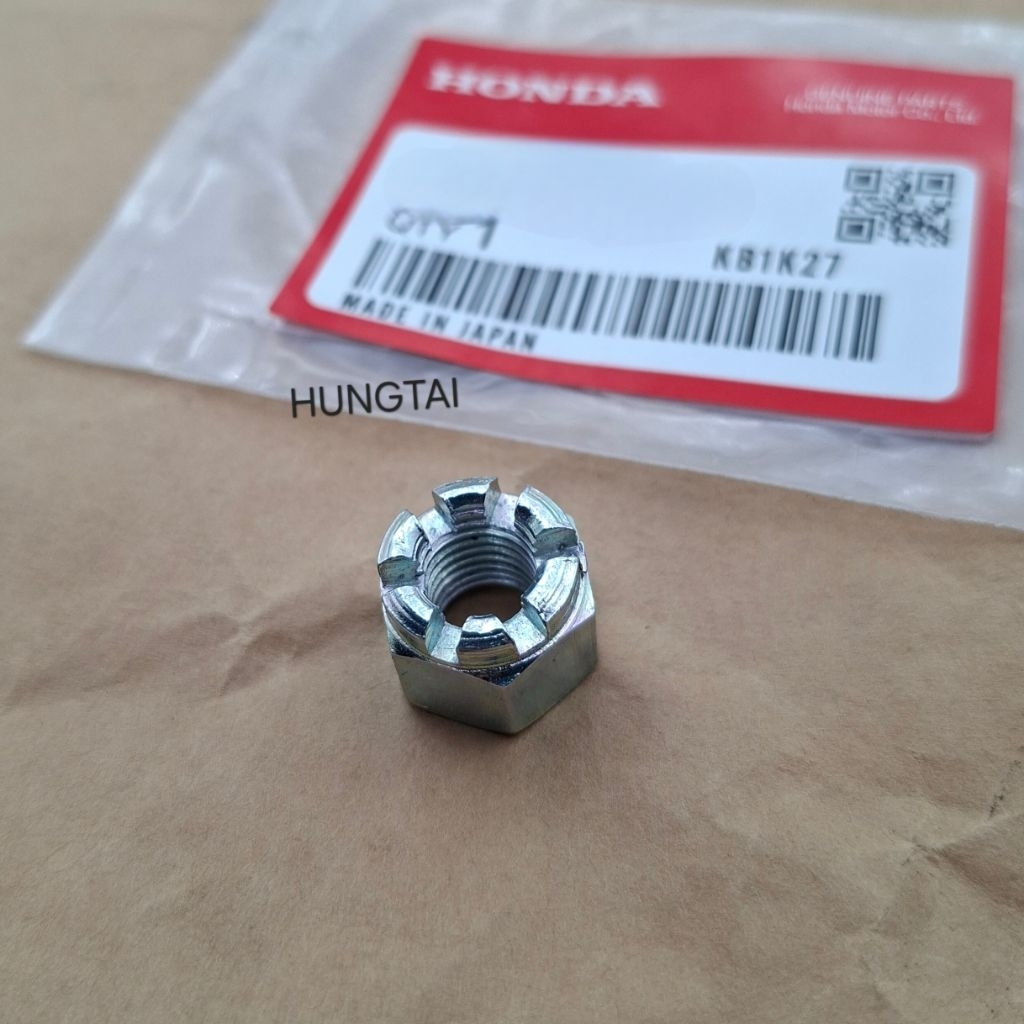 Ốc, tán đùm cốt bánh xe CUB.... 8mm cao khía rảnh - Ảnh 5