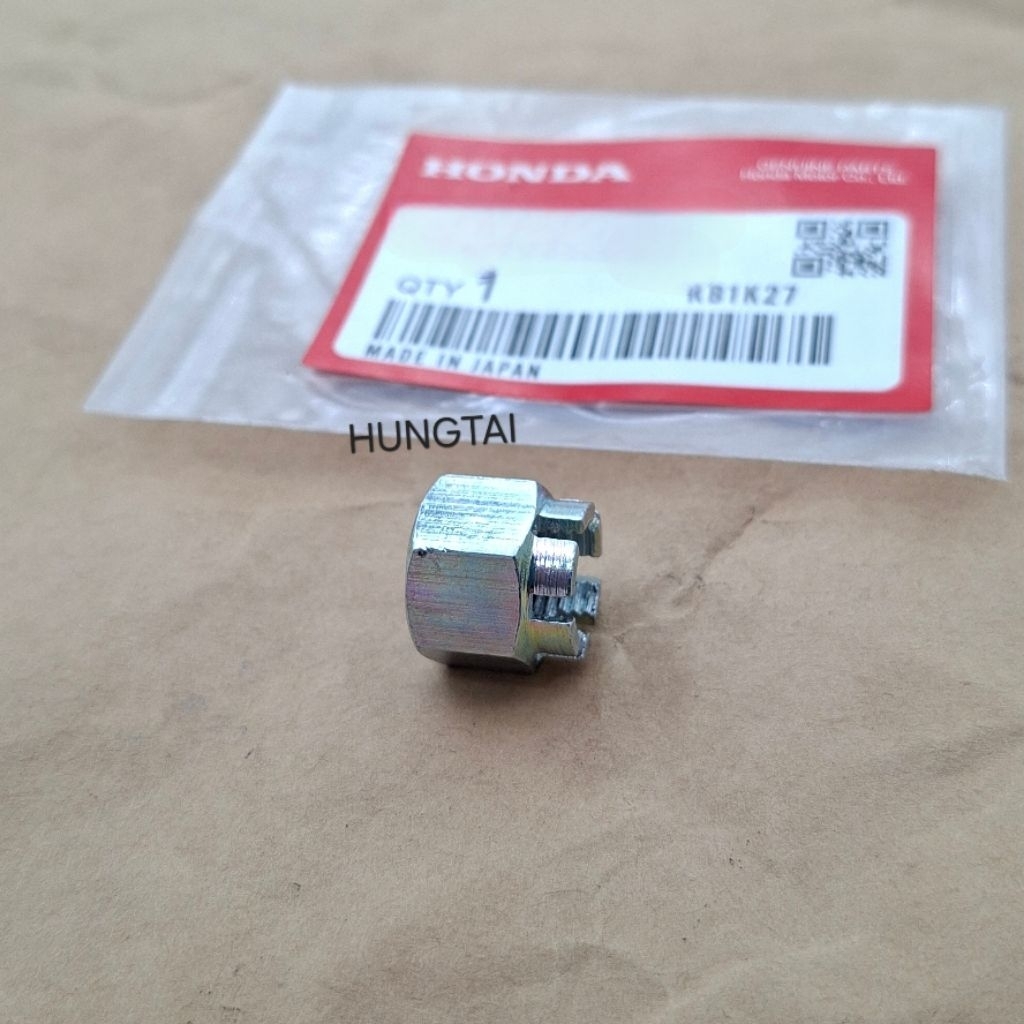 Ốc, tán đùm cốt bánh xe CUB.... 10mm khía rảnh cao - Ảnh 4