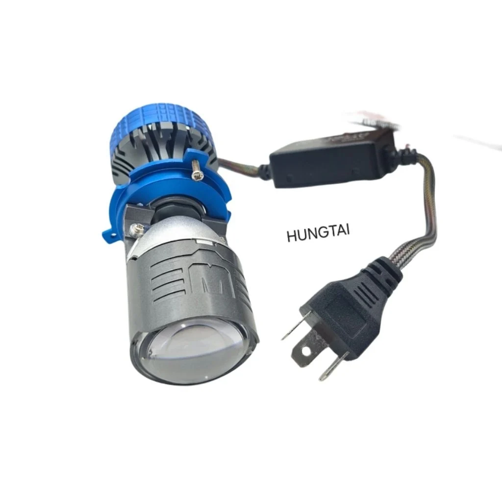 Bóng đèn pha LED bi cầu xe WAVE, FUTURE... chân H4 siêu sáng - Ảnh 5