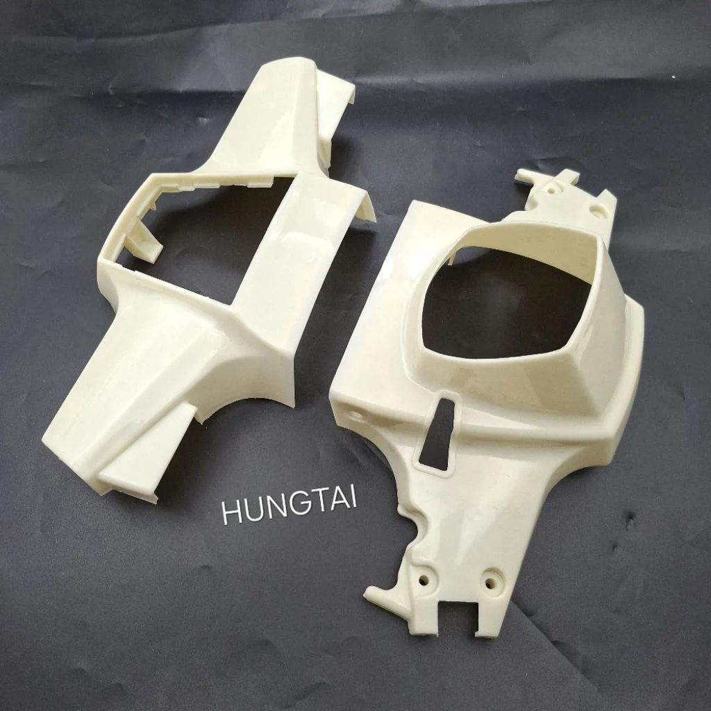 Bộ nhựa vỏ đầu đèn trước xe CUB 82... chưa sơn - Ảnh 2