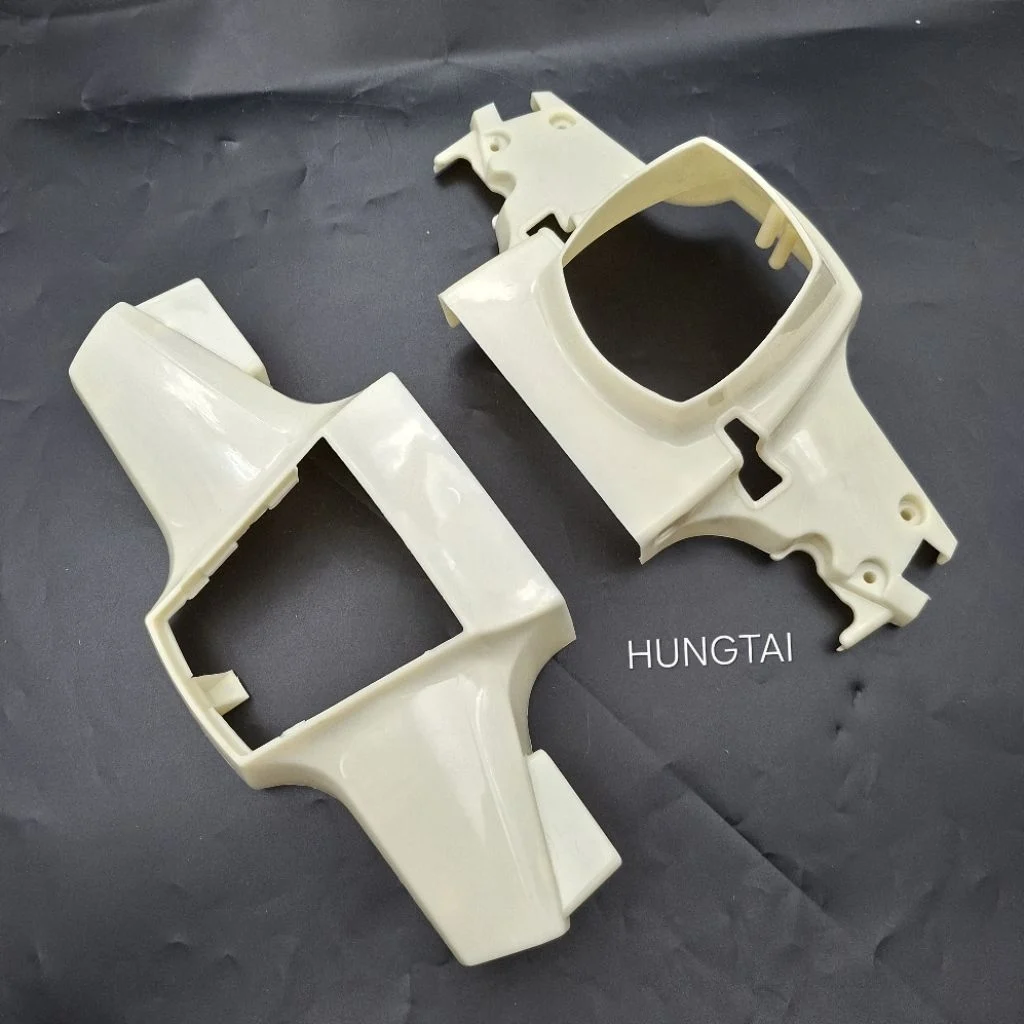 Bộ nhựa vỏ đầu đèn trước xe CUB 82... chưa sơn - Ảnh 3