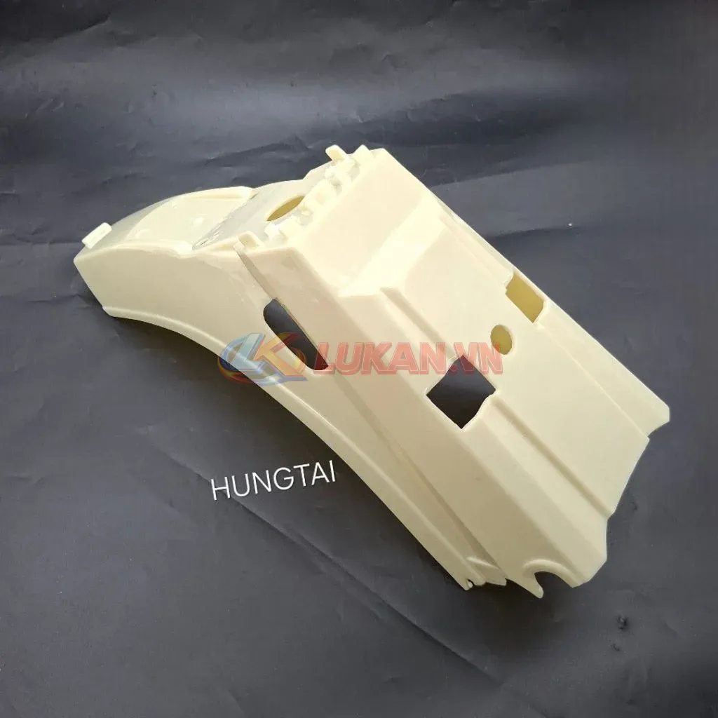 Nhựa dè chắn bùn sau xe CUB 82.... đuôi biển số chưa sơn - Ảnh 4