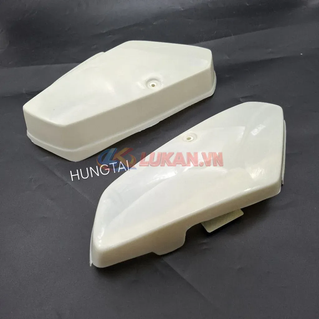 Cặp vỏ nhựa, ốp nắp cốp xe CUB 82... chưa sơn - Ảnh 2