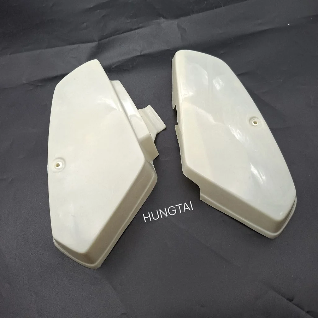 Cặp vỏ nhựa, ốp nắp cốp xe CUB 82... chưa sơn - Ảnh 3