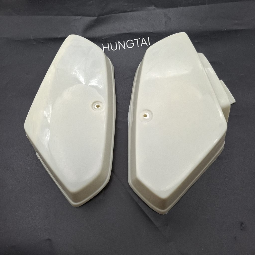Cặp vỏ nhựa, ốp nắp cốp xe CUB 82... chưa sơn - Ảnh 6