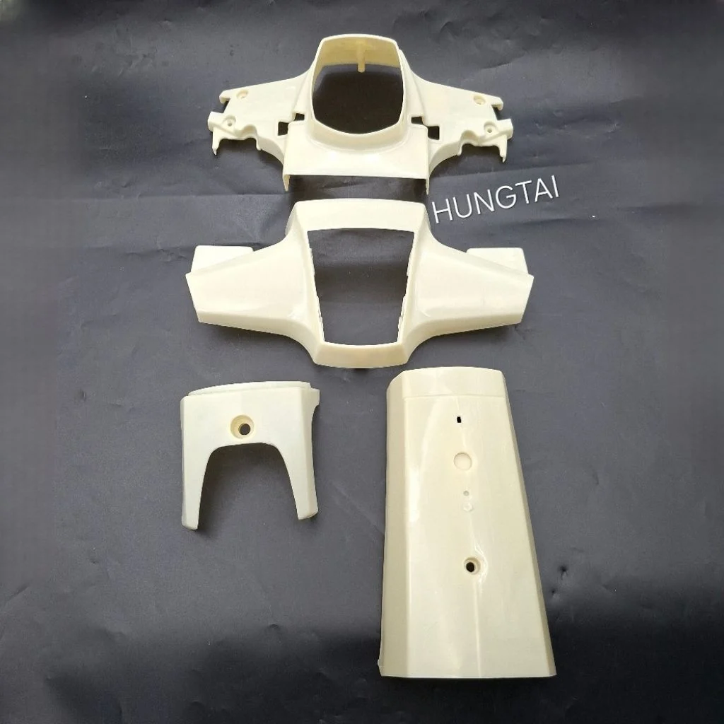 Bộ nhựa dàn áo, vỏ xe CUB 82... chưa sơn cao cấp - Ảnh 4