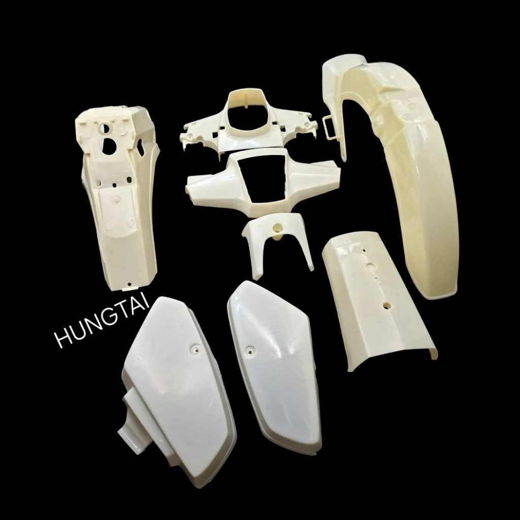 Bộ nhựa dàn áo, vỏ xe CUB 82... chưa sơn cao cấp - Ảnh 5