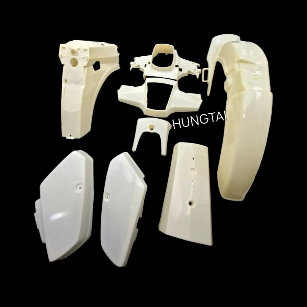 Bộ nhựa dàn áo, vỏ xe CUB 82... chưa sơn cao cấp - Ảnh 7