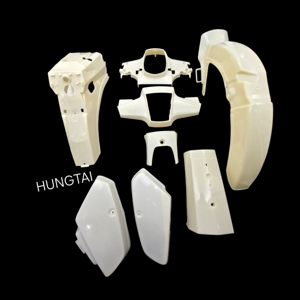 Bộ nhựa dàn áo, vỏ xe CUB 82... chưa sơn cao cấp - Ảnh 6