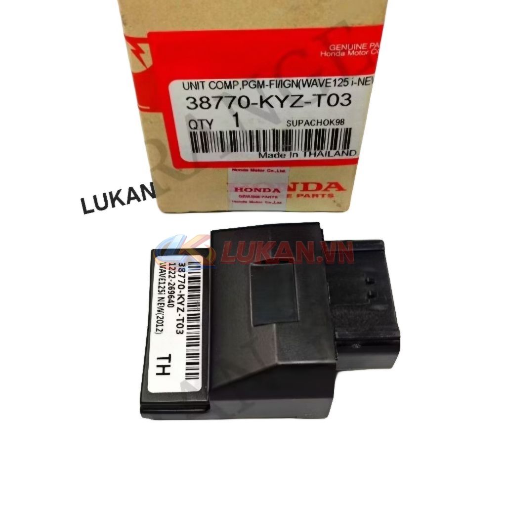 Cục IC, ECU đánh lửa điện FUTURE MẬP, WAVE 125i 2015-2016.... zin 38770-KYZ-T03 - Ảnh 8