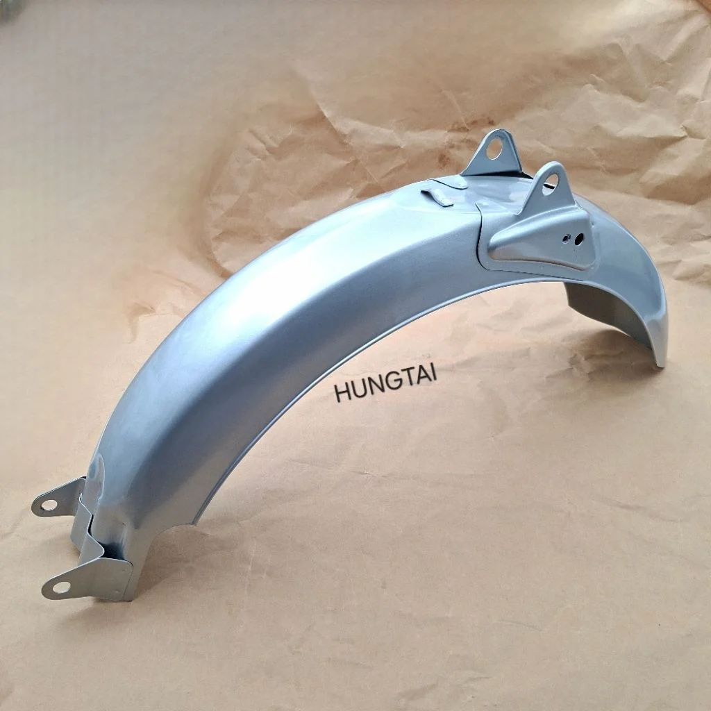Khung, dè chắn bùn sau xe CD, CL.... Bạc zin - Ảnh 4
