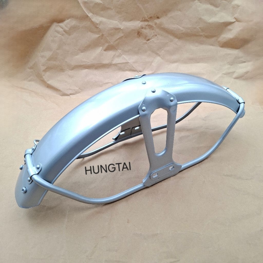 Khung dè chắn bùn trước xe CD, CL.... Bạc zin