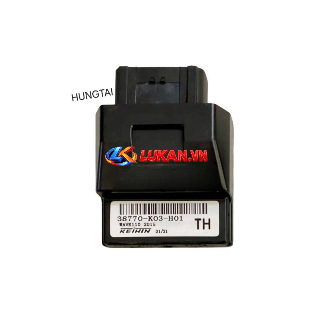 Cục IC, ECU đánh lửa điện xe WAVE S110 Thái 2015.... zin 38770-K03-H01