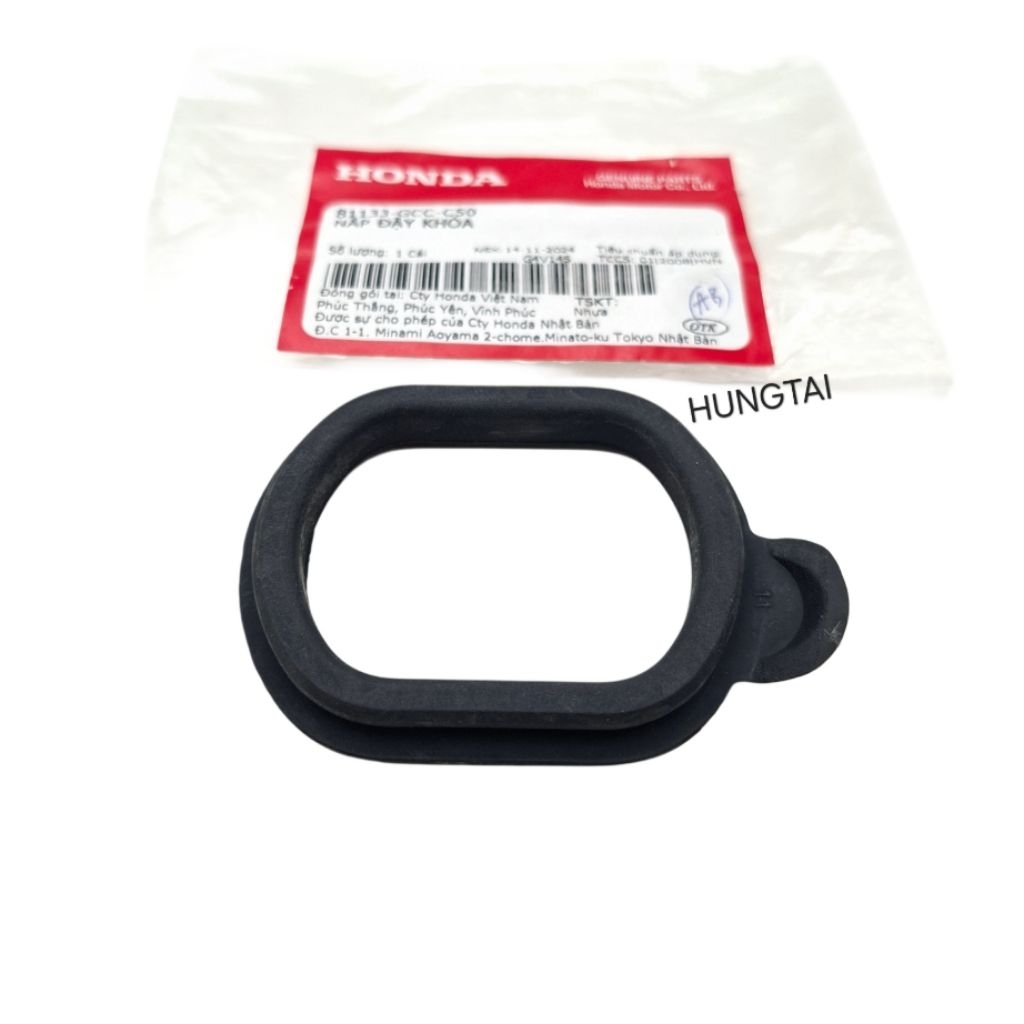 Gioăng, ron cao su viền ổ khóa FUTURE MẬP, LED 125... zin 81133-GCC-C50