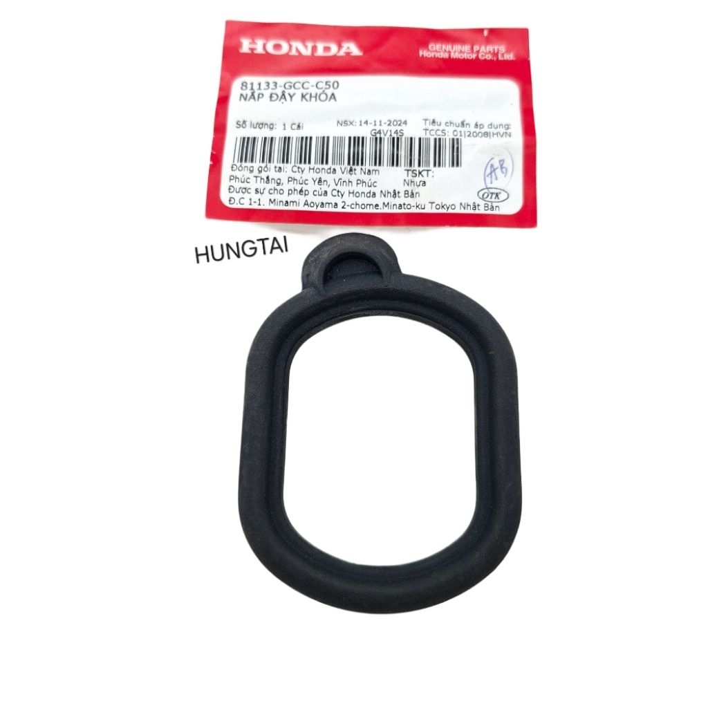 Gioăng, ron cao su viền ổ khóa FUTURE MẬP, LED 125... zin 81133-GCC-C50 - Ảnh 4