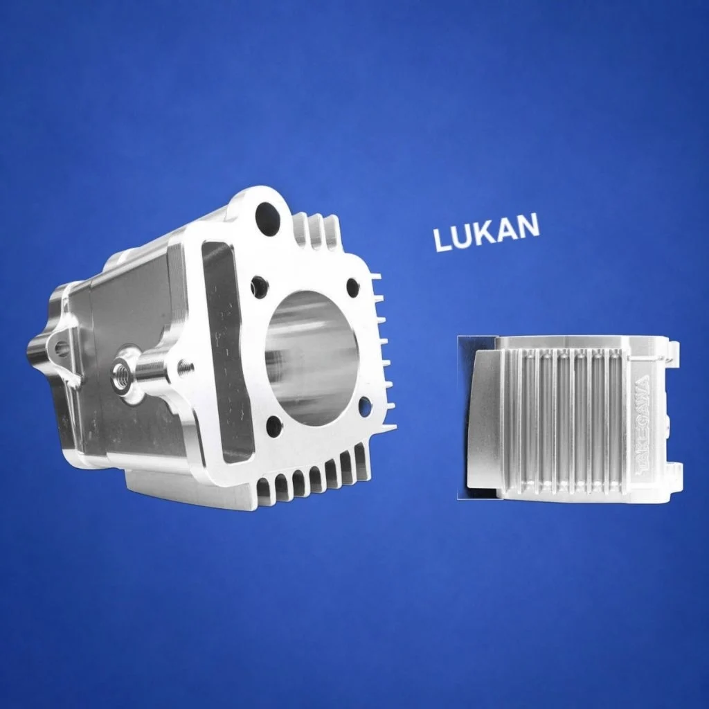 Lòng nòng hơi xi lanh 54mm CNC xe CUB, 67..... dài 70, 85, 90mm