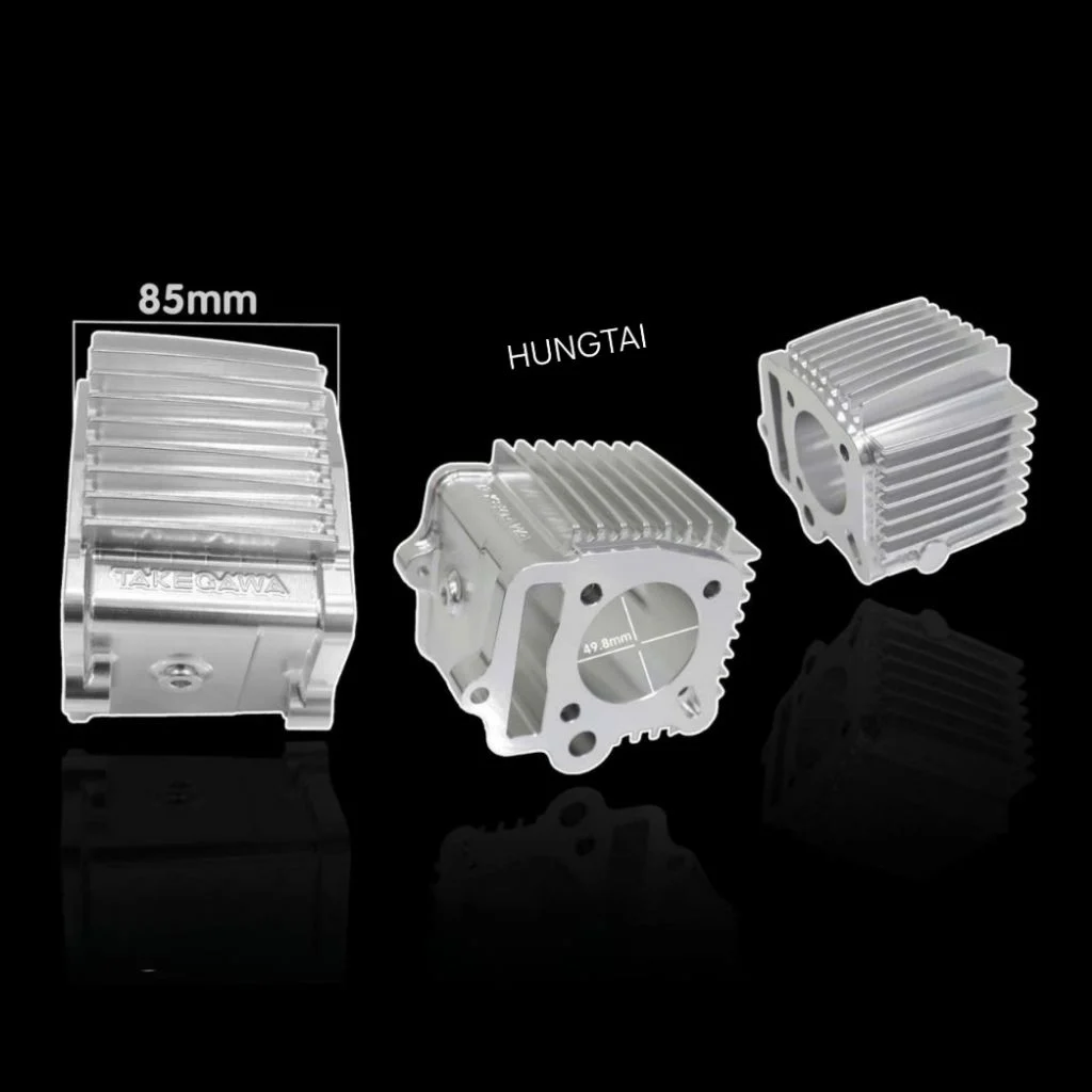 Lòng nòng hơi xi lanh 54mm CNC xe CUB, 67..... dài 70, 85, 90mm - Ảnh 2