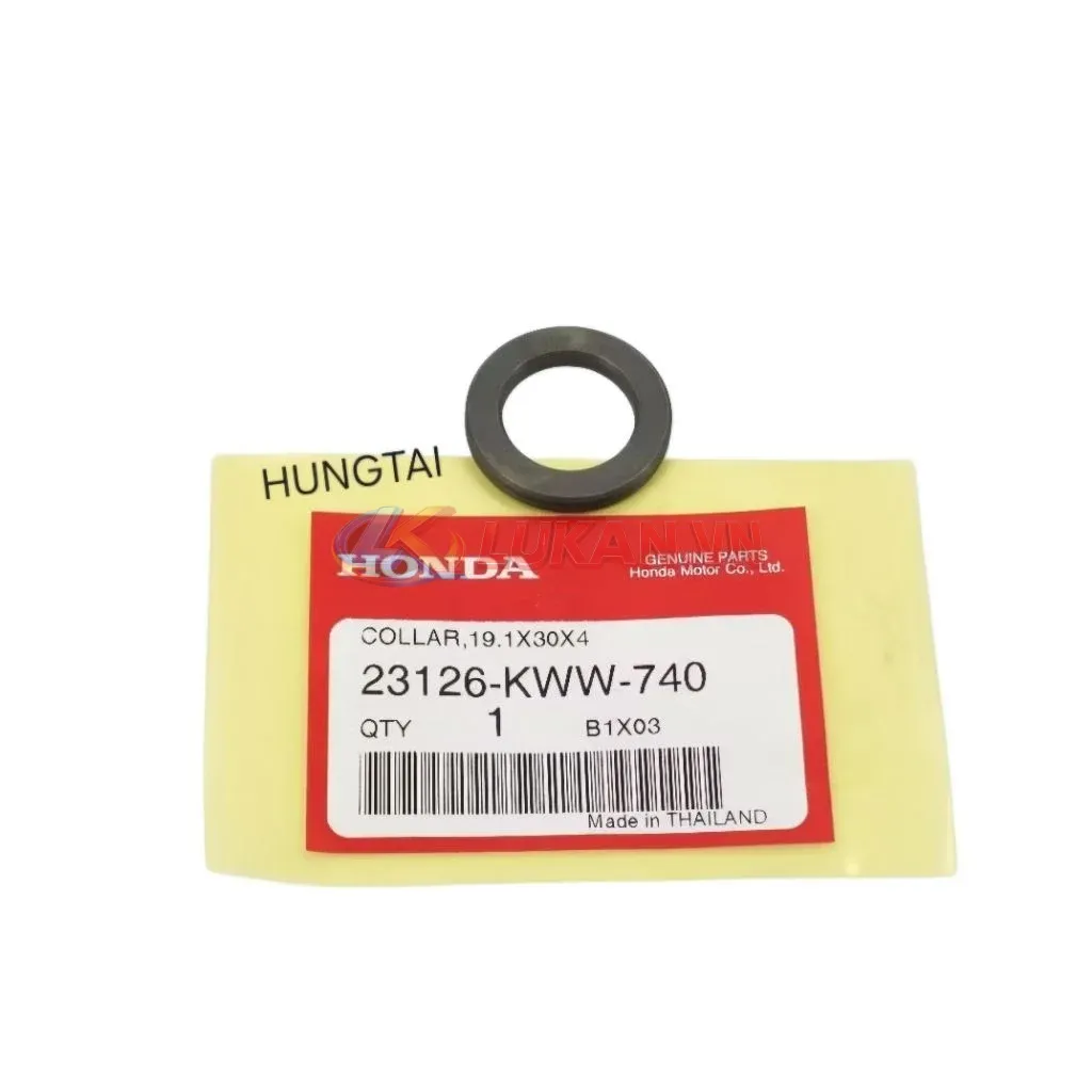 Đệm phẳng, lông đền chuông nồi côn ly hợp WAVE S110, RSX, BLADE, A110.... 19,1x30x4 zin 23126-KWW-740 - Ảnh 2