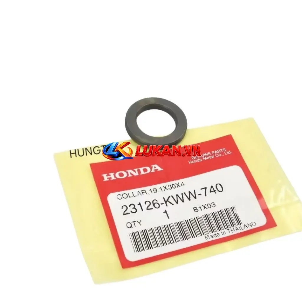 Đệm phẳng, lông đền chuông nồi côn ly hợp WAVE S110, RSX, BLADE, A110.... 19,1x30x4 zin 23126-KWW-740