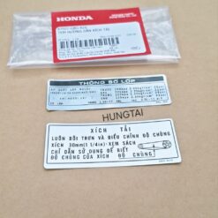 2 Tem thông số hộp xích, sên Cacte xe FUTURE 1 đời đầu zin