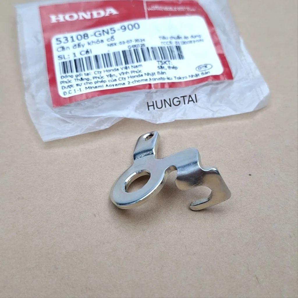 Cần đẩy chốt khóa cổ xe DREAM zin Honda 53108-GN5-900 - Ảnh 4