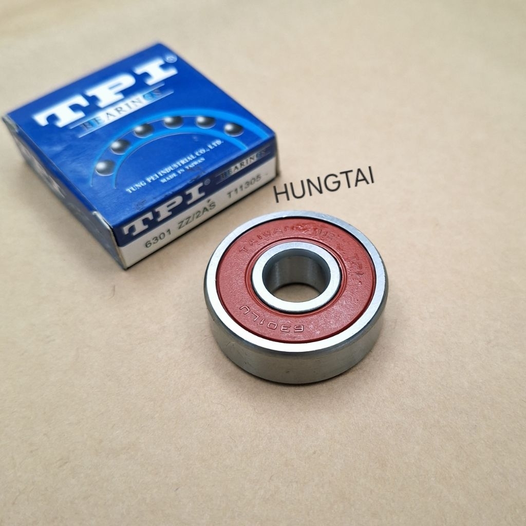 Bạc đạn, Vòng bi đùm bánh lốp xe DREAM, WAVE, FUTURE.... TPI 6301 - Ảnh 3
