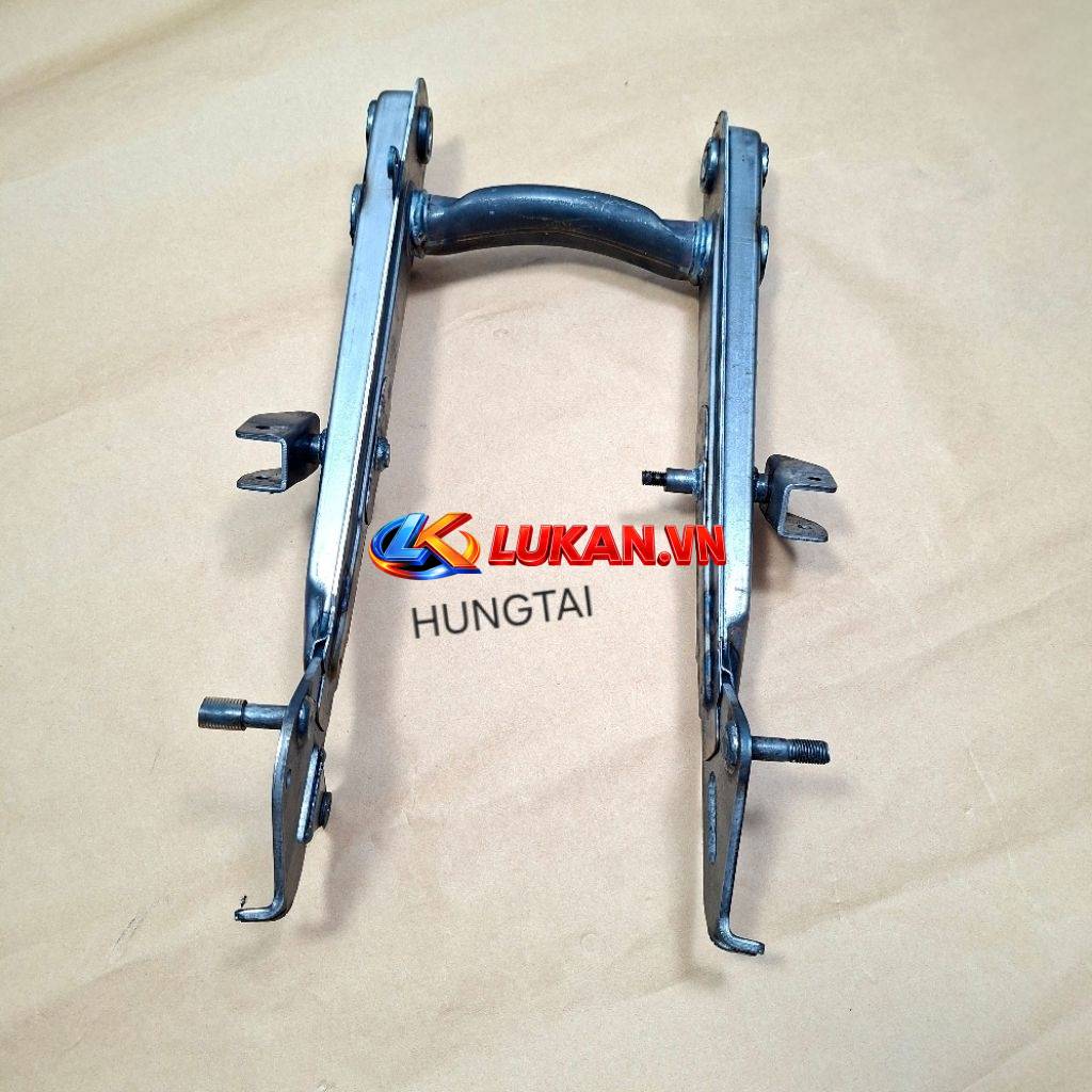 Khung càng gắp, gấp bánh sau xe DREAM Thái chưa sơn - Ảnh 6