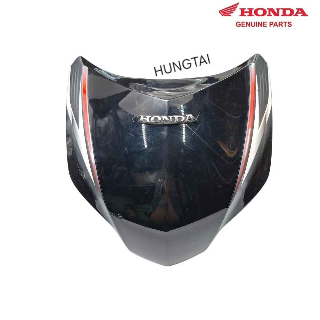 Nhựa mặt nạ trước xe FUTURE MẬP 125 đen zin Honda - Ảnh 2