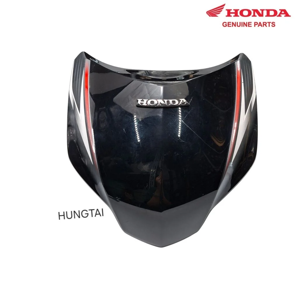 Nhựa mặt nạ trước xe FUTURE MẬP 125 đen zin Honda - Ảnh 3