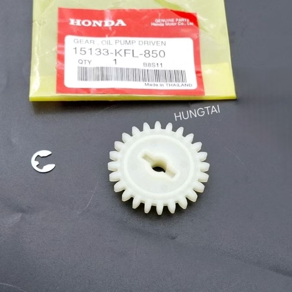 Bánh răng nhựa, nhông bơm nhớt WAVE Thái, FUTURE 110.... zin - Ảnh 4