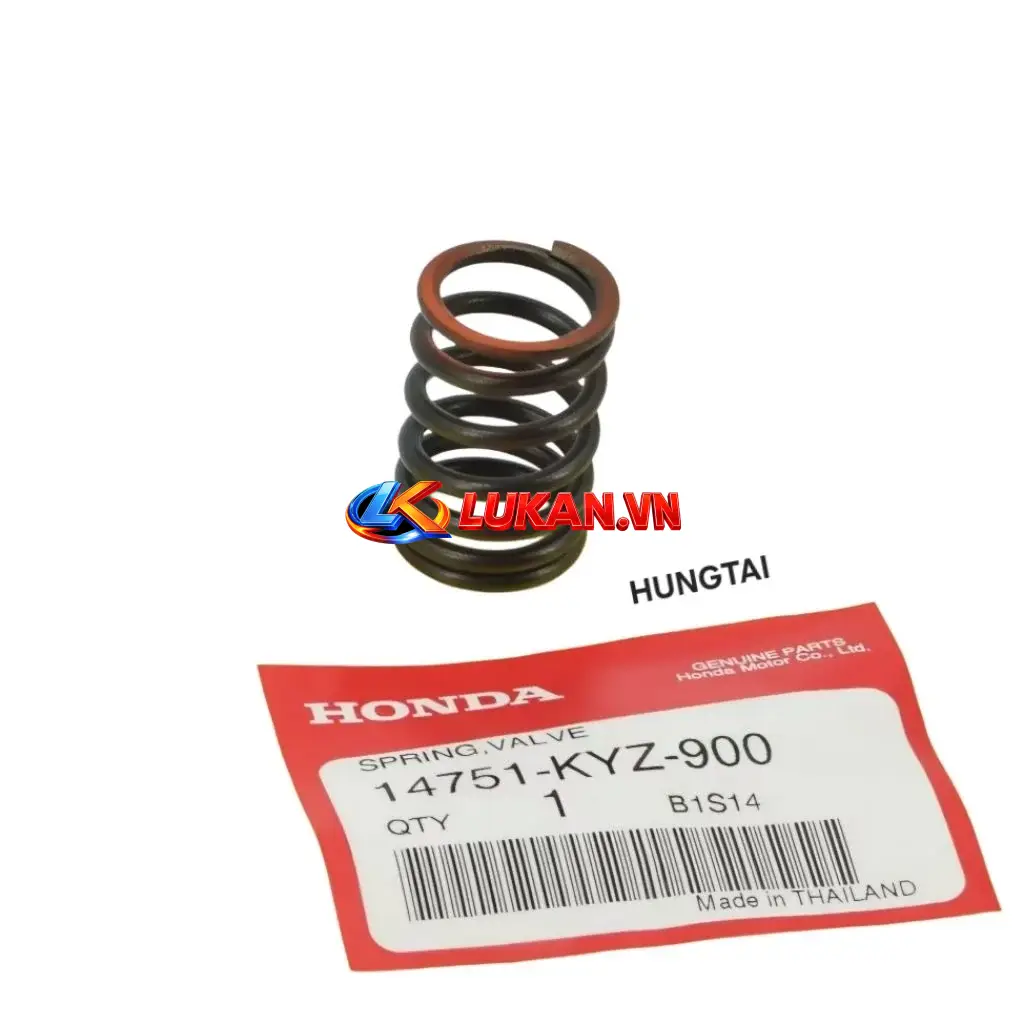 Lò xo xupap đầu bò quylat FUTURE MẬP, LED, WAVE 125... zin 14751-KYZ-900 - Ảnh 2