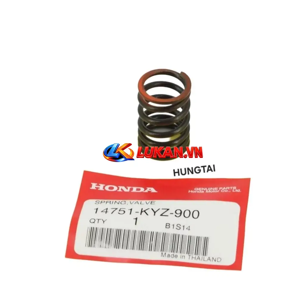 Lò xo xupap đầu bò quylat FUTURE MẬP, LED, WAVE 125... zin 14751-KYZ-900 - Ảnh 4