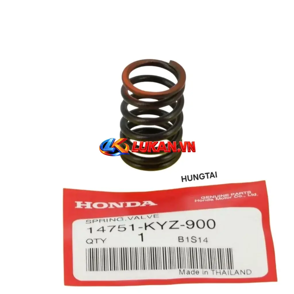 Lò xo xupap đầu bò quylat FUTURE MẬP, LED, WAVE 125... zin 14751-KYZ-900 - Ảnh 5
