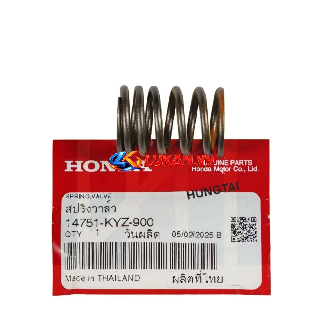 Lò xo xupap đầu bò quylat FUTURE MẬP, LED, WAVE 125... zin 14751-KYZ-900 - Ảnh 6