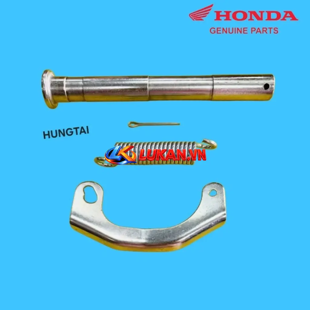 Bộ 4 móc lò xo, cốt chân chống đứng WAVE Thái, ALPHA, ZX, FUTURE 1... zin