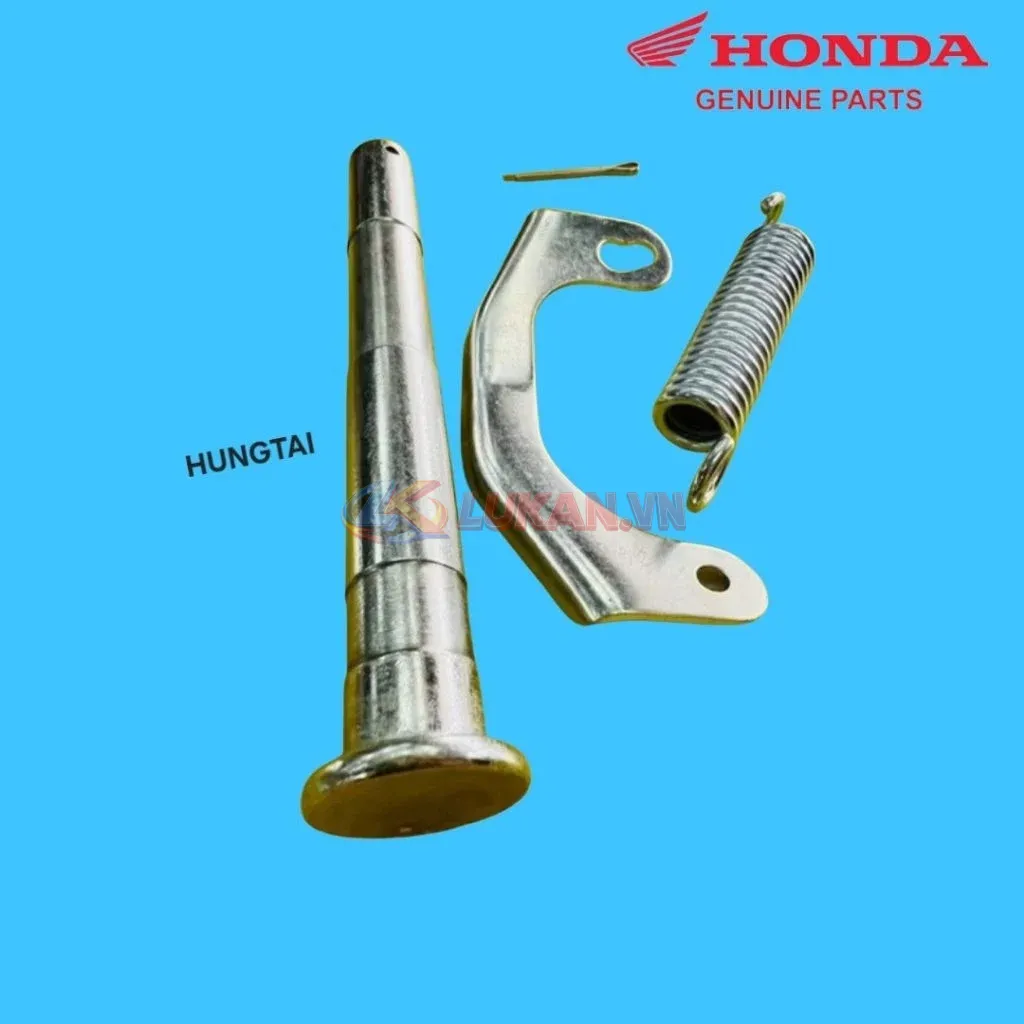 Bộ 4 móc lò xo, cốt chân chống đứng WAVE Thái, ALPHA, ZX, FUTURE 1... zin - Ảnh 3
