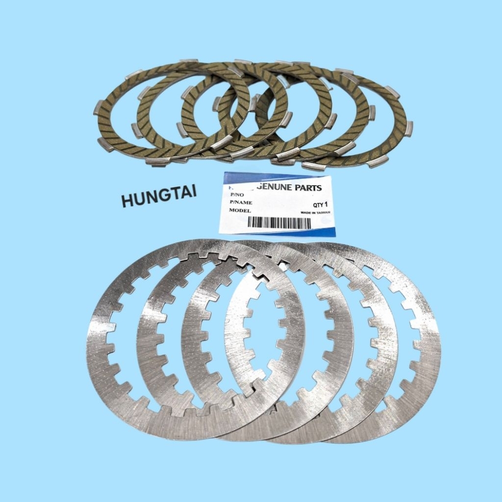 Bộ 5 lá bố, lá sắt nồi côn độ ly hợp DREAM, WAVE, FUTURE 1.... - Ảnh 4