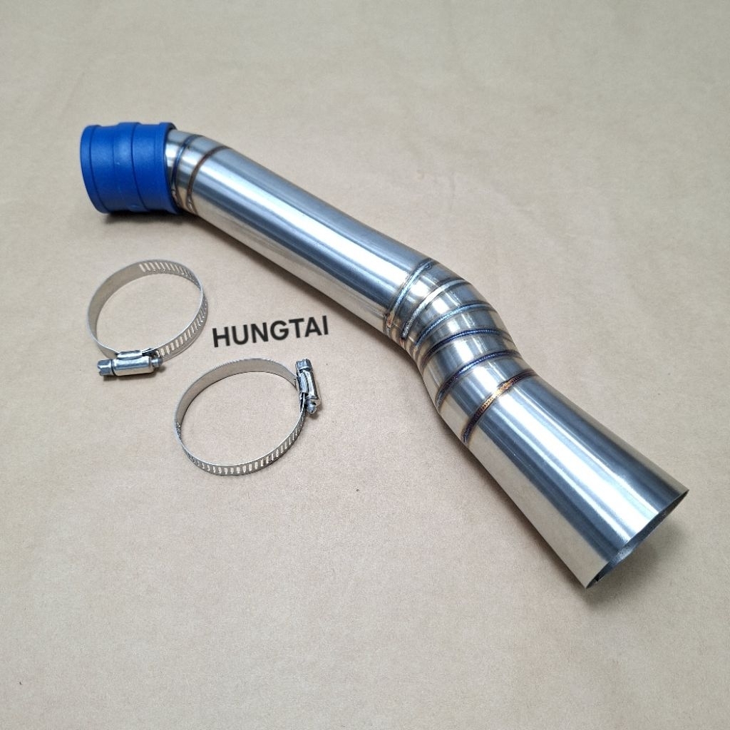 Ống co pô e, mũi heo cổ hút gió inox xe FUTURE LED, WAVE 125.... - Ảnh 6