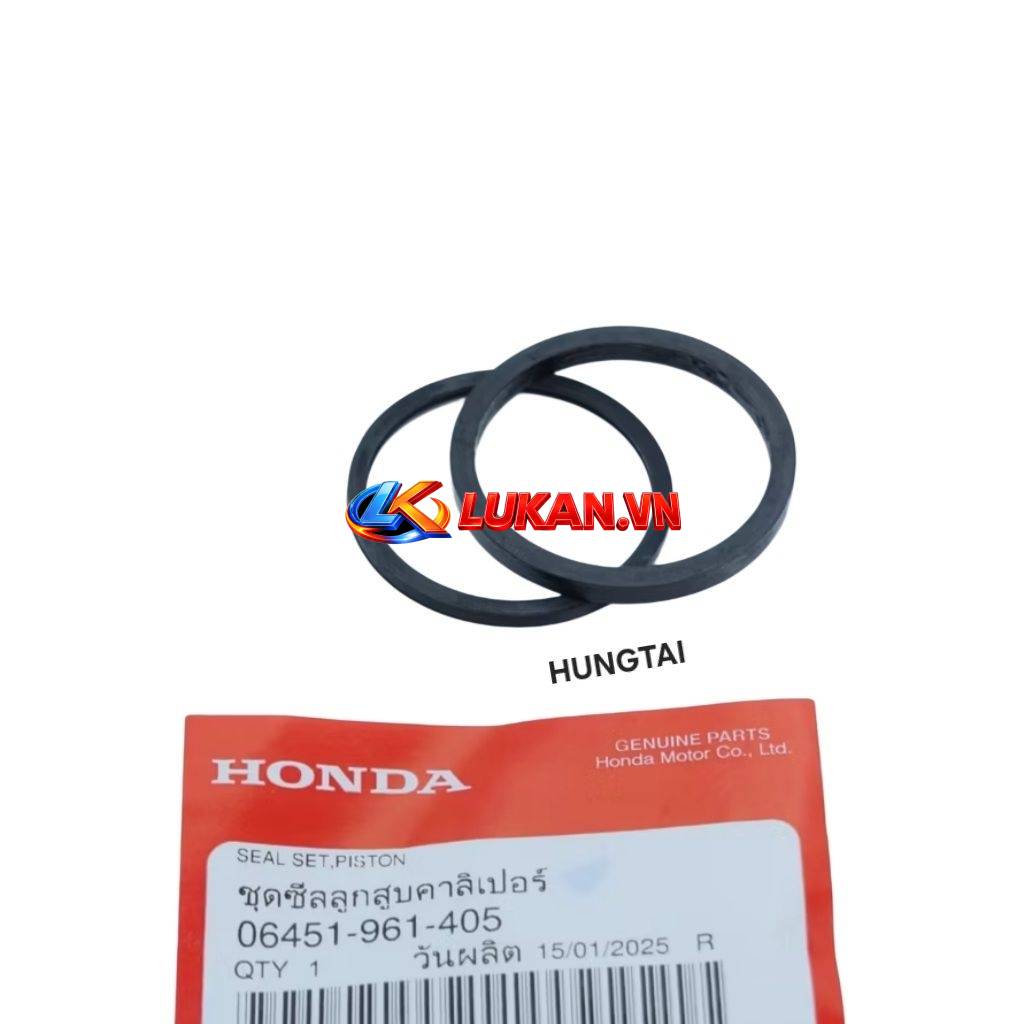 Sin cao su phốt, phớt piston heo dầu phanh FUTURE MẬP, LED, WAVE 125... thắng zin 06451-961-405