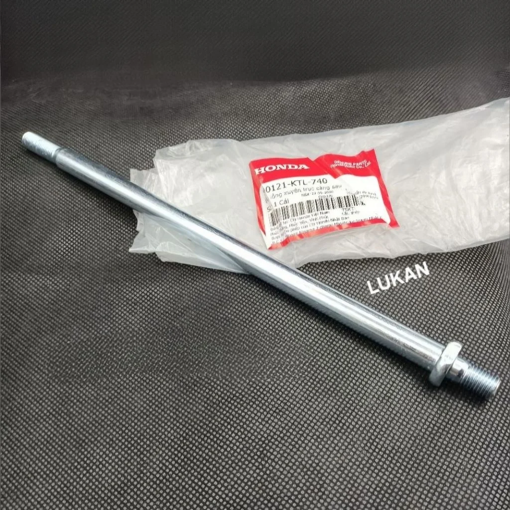 Trục cốt càng gắp, gấp bánh sau FUTURE 2, NEO, X, WAVE 125... zin 90121-KTL-740