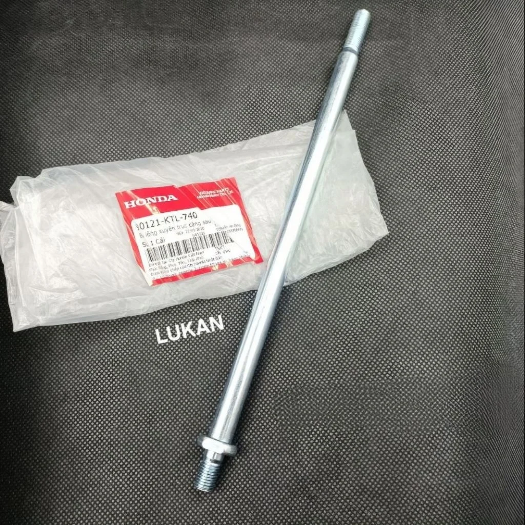 Trục cốt càng gắp, gấp bánh sau FUTURE 2, NEO, X, WAVE 125... zin 90121-KTL-740 - Ảnh 3