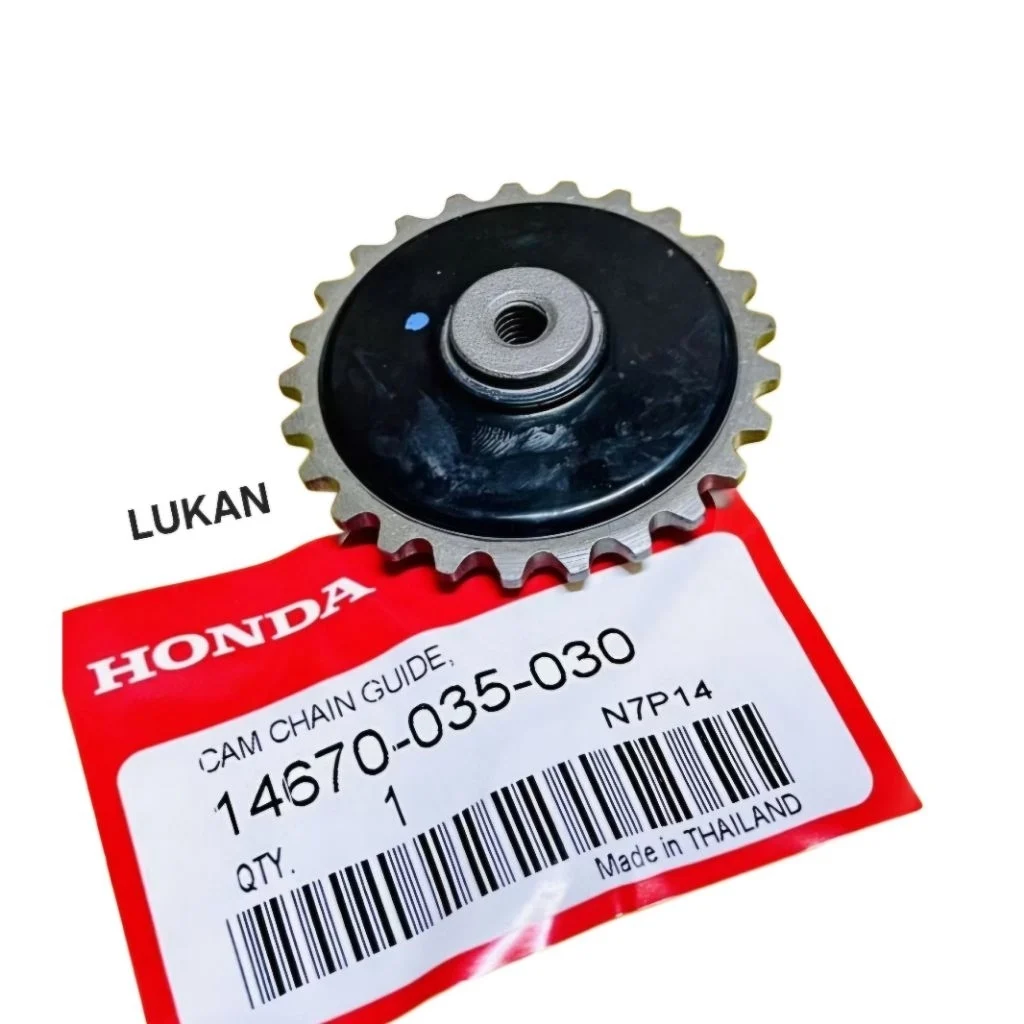 Bánh răng dẫn xích cam, nhông bơm nhớt DREAM, WAVE 100.... zin Thái 14670-035-030 - Ảnh 2