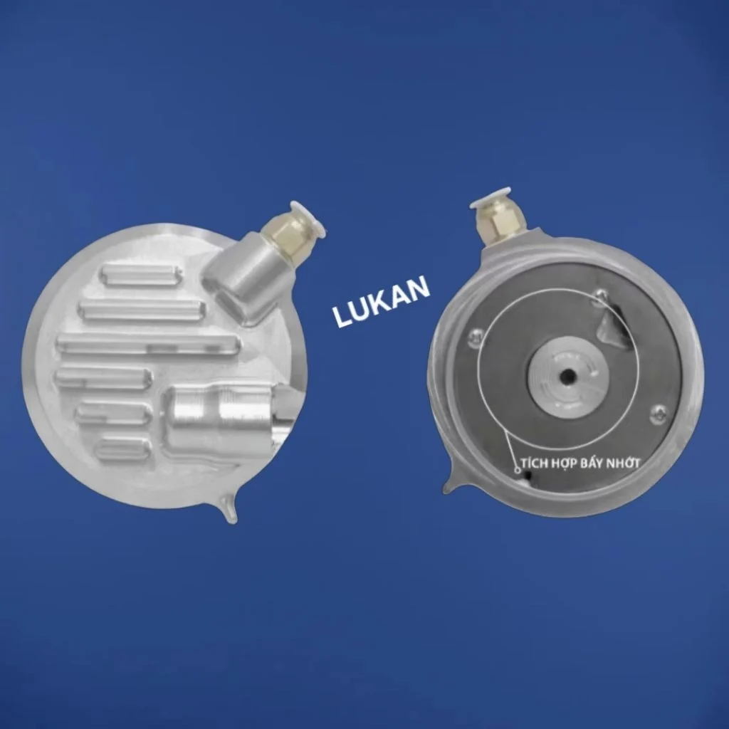 Nắp cam tròn đầu quylat CNC xe DREAM, WAVE... có bẫy nhớt thông hơi - Ảnh 2